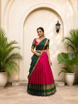 Half Saree